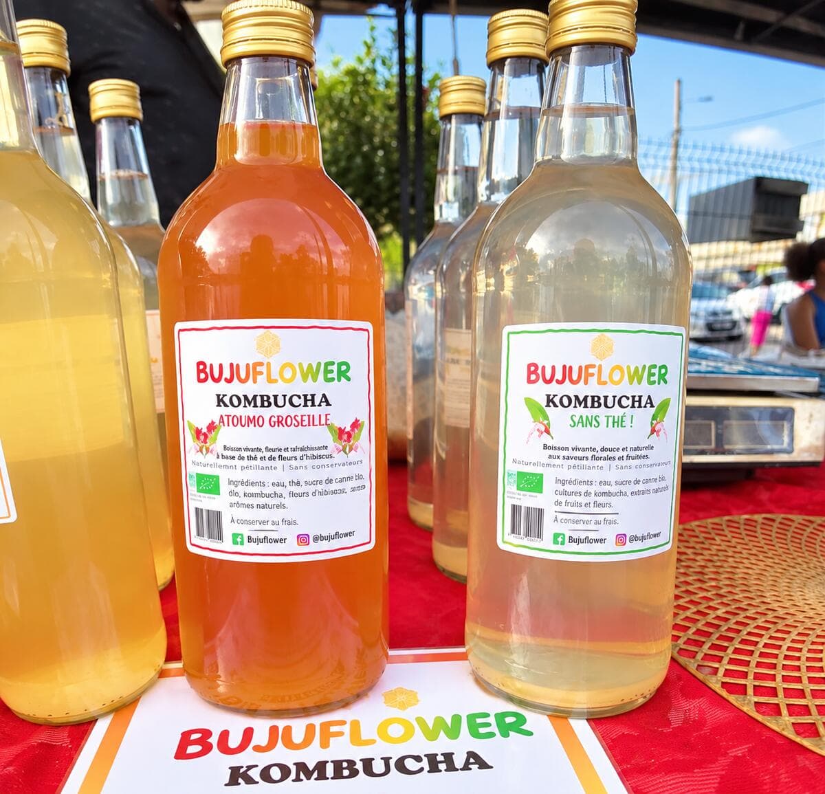 Kombucha saveur Ananas Groseille