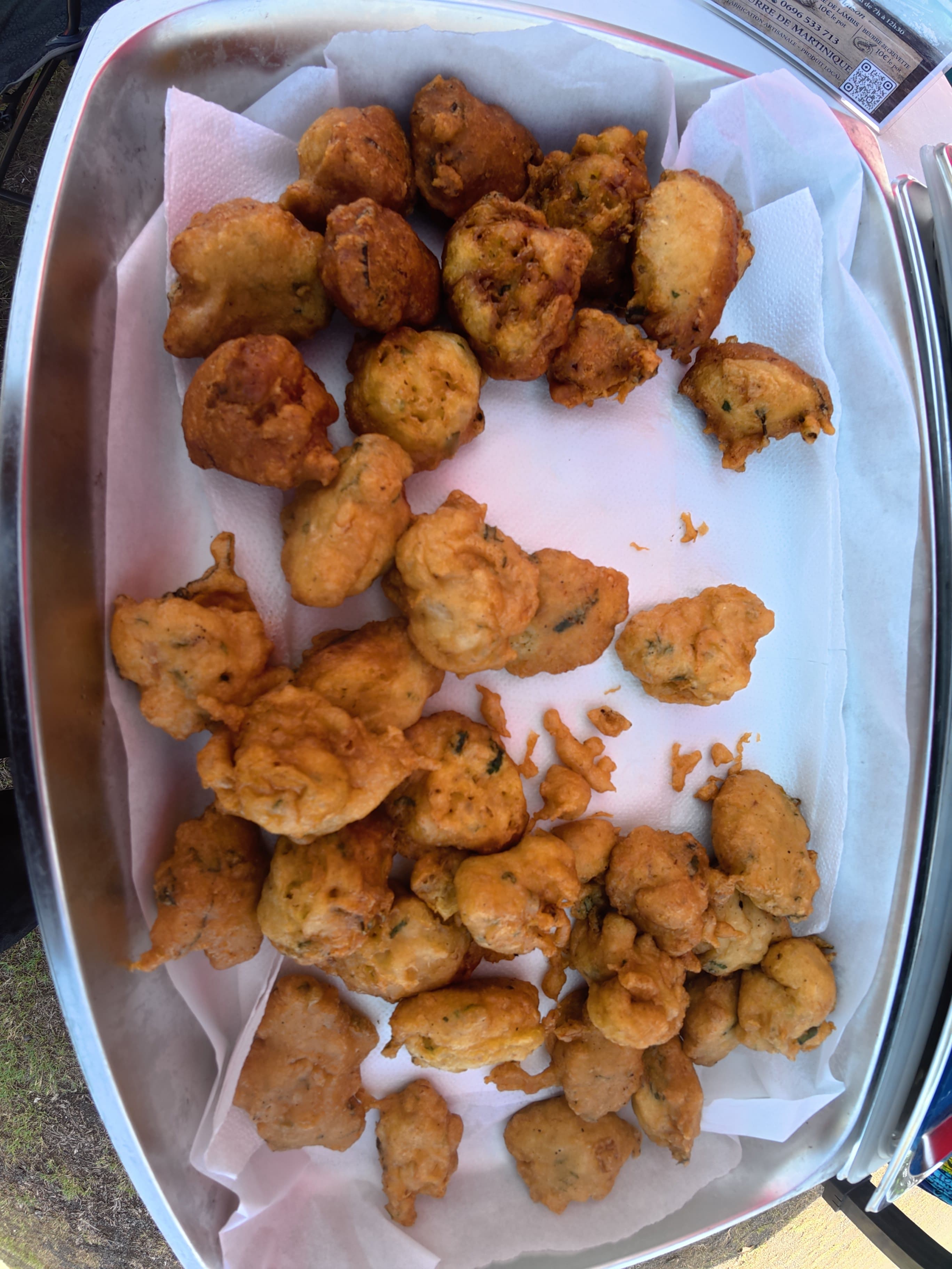 Accras de légumes X 6
